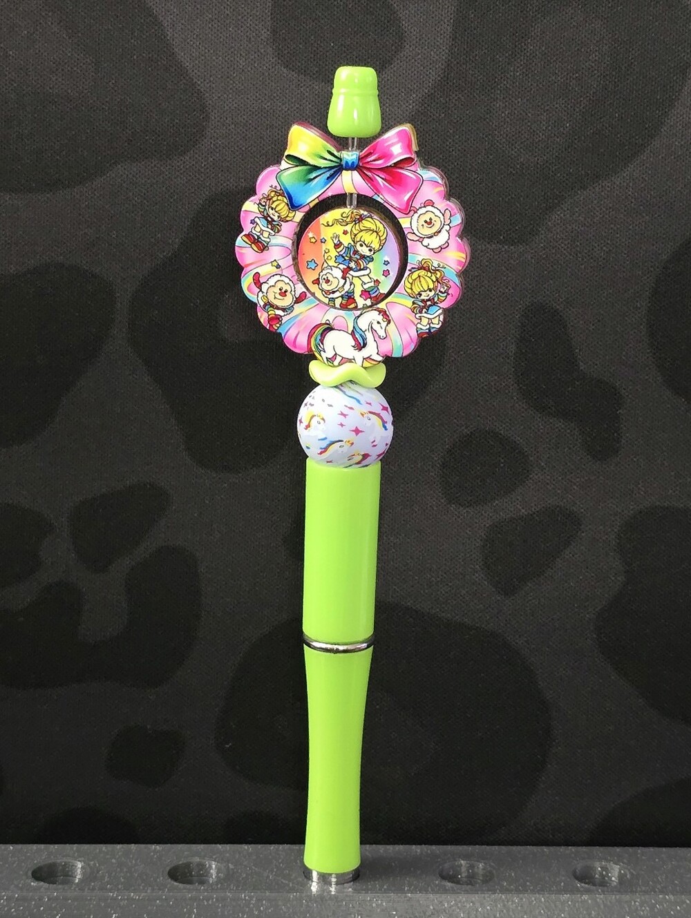 Rainbow Brite Novelty Acrylic Spinner Pen